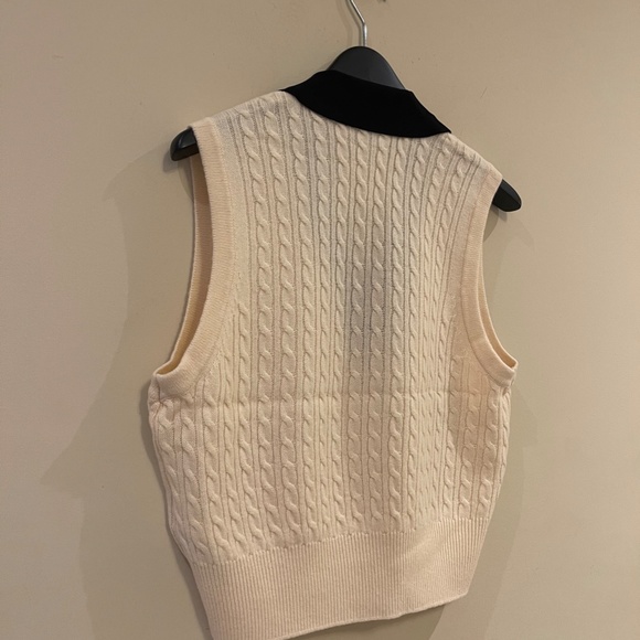 Sandro Knitted polo sweater T3/L - Picture 8 of 10